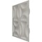 Ekena Millwork 19 5/8in. W x 19 5/8in. H York EnduraWall Decorative 3D Wall Panel Covers 2.67 Sq. Ft. WP20X20YOFSM - alternate 3